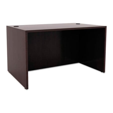 Alera® Wood Desk Shell - 47-1/4W X 29-1/2D X 29-5/8H - Espresso - Valencia Series